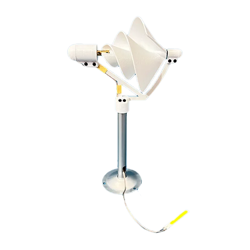 

Miniature spiral wind turbine, Archimi rose model breeze start, scientific experiment power lamp