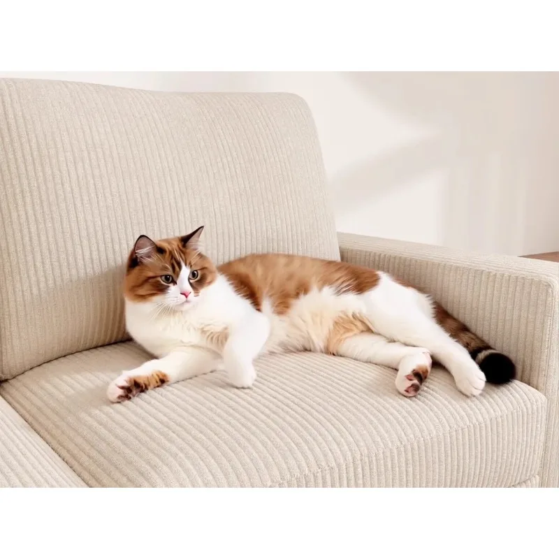 Cream wind sofa storage living room fabric tofu module princess multi-functional sofa bed dual-purpose small apartment
