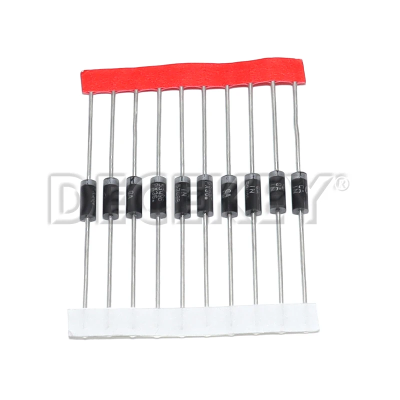 10pcs 1N5349B 5W 12V Power Zener Diode High Energy Absorption Voltage Stabilization Component for Electronics