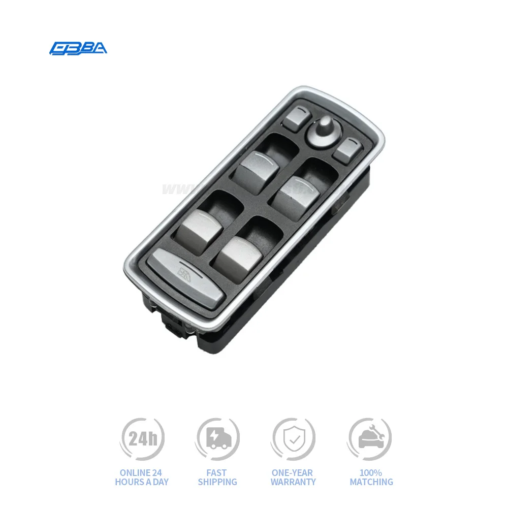 Driver Side Window Master Switch Assembly for Aston Martin Rapide S 2015-2019 Power Window Control Switch OE AD43-14540-AC