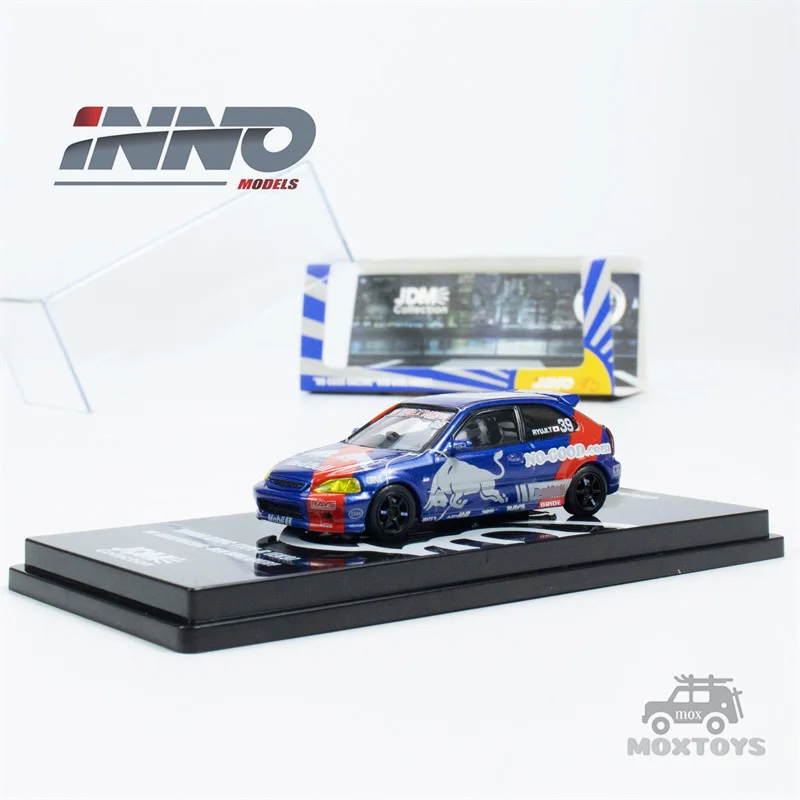 

INNO 1:64 HONDA CIVIC Type-R (EK9) NO GOOD RACING RB Livery Diecast Model Car