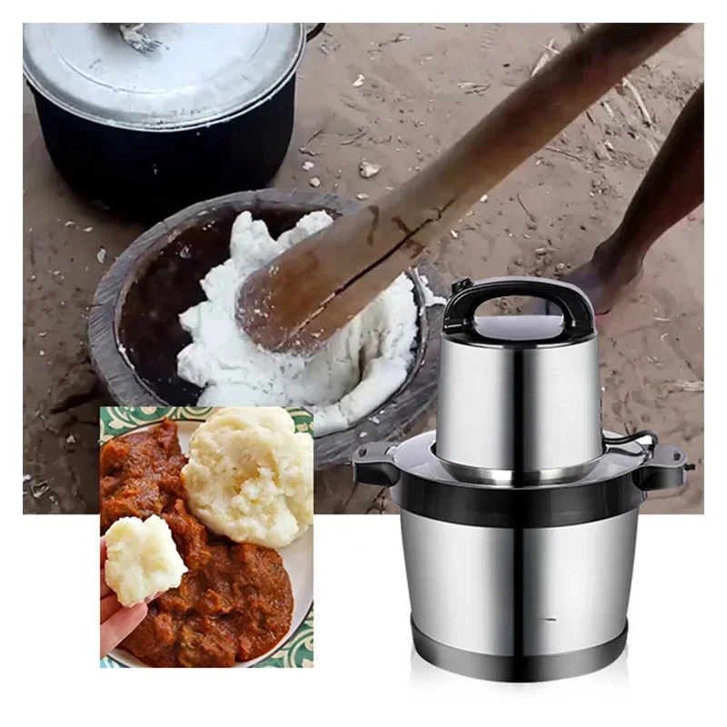 High Quality 6L Pounding Machine Commercial Electrical Meat Grinder