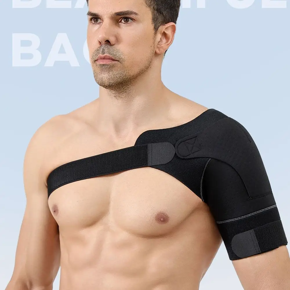 

Adjustable Shoulder Strap Support Stability Brace Breathable Shoulder Brace Anti Dislocation Compression Arm Straps Fitness