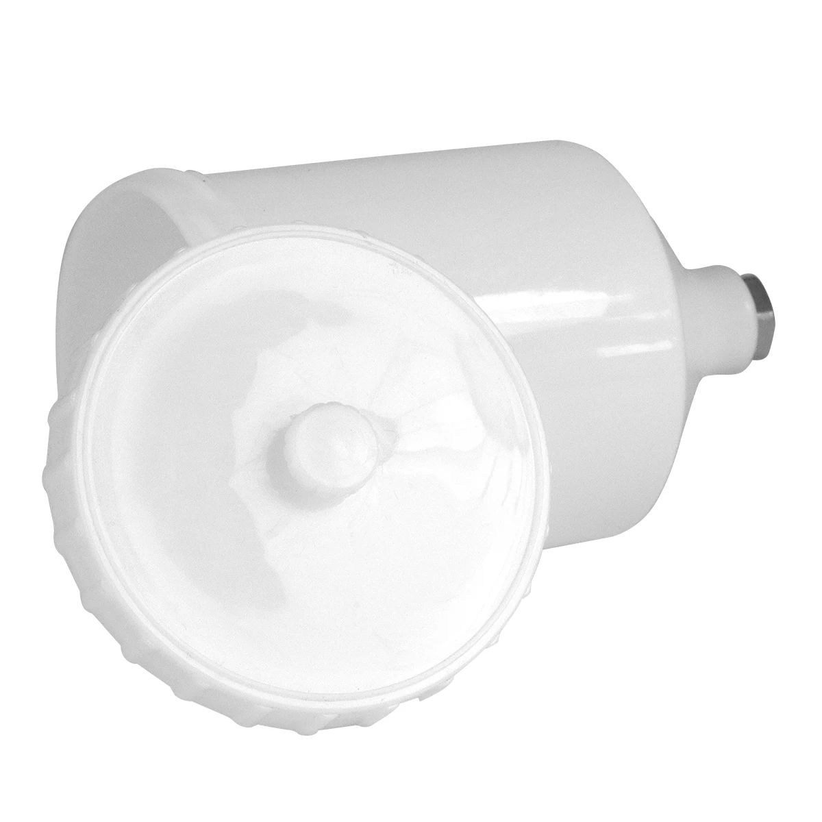 WENXING 600ml Plastic Spray Paint Pot Sprayer Cup Air Gravity Feed Fastmover Thread Connector for Spray Gun Tools