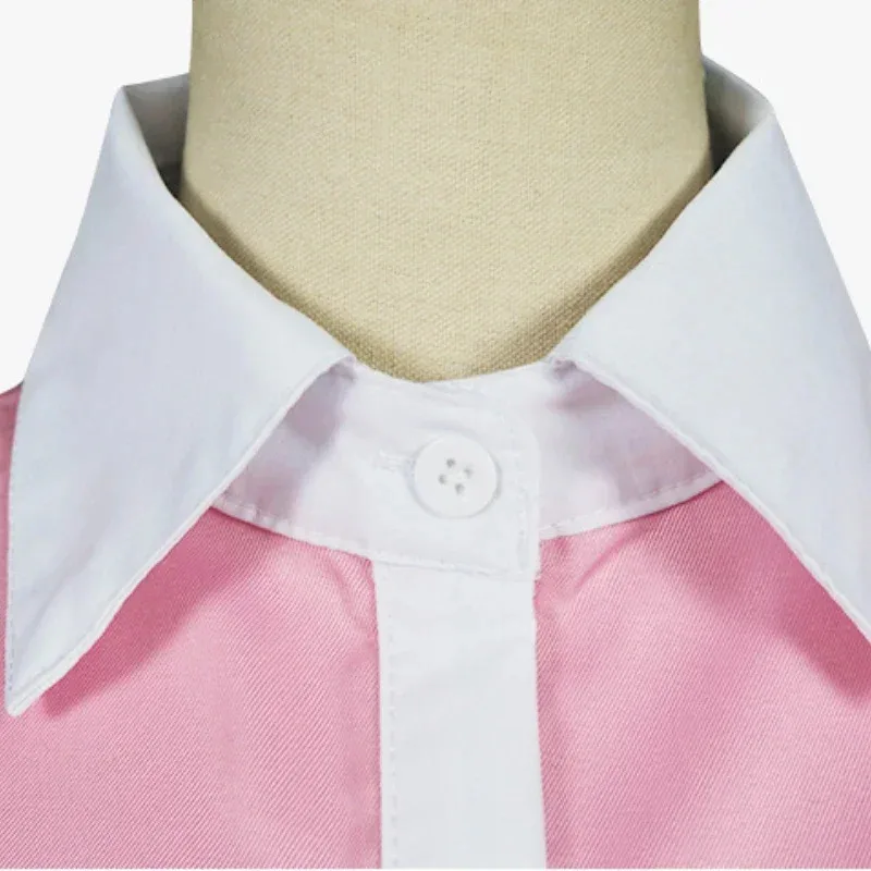 A Litter Of Bears Anime Danganronpa Mikan Cosplay Tsumiki Kostüme Halloween Karneval für Frauen Dienstmädchen Kleid Uniform Voll 2025, Neu