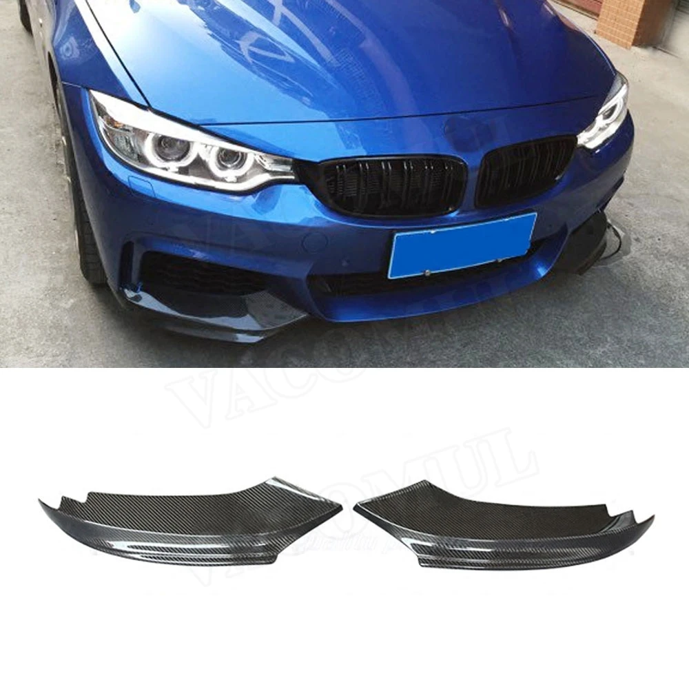 

VACOMUL Carbon Fiber / FRP Front Bumper Splitters Lip Flaps Cupwings for BMW 4 Series F32 F33 435i M Sport 2014-2017 Bumper Trim