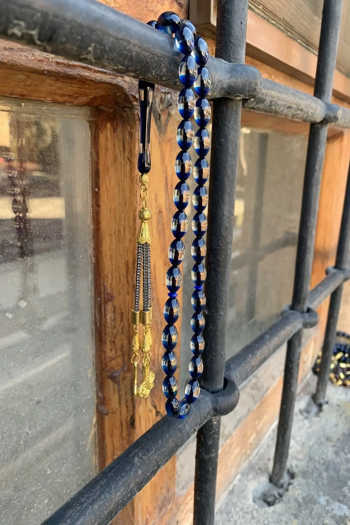 Herren Niger Pulver Bernstein Gebets perlen Rosenkranz ist der schönste und originellste Zugang ganz besondere Geschenk Musik Islam