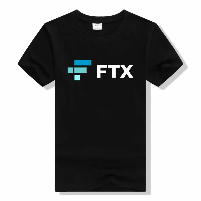 FTX Risk Management Department T-Shirt Cool Letters Printed Tee Tops Short Sleeve Blouses Gifts
