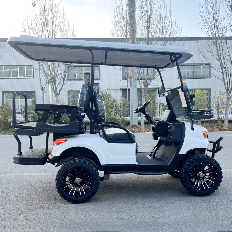 2025 Club Golf Carts 2/4/6/8 seater Street Legal Golf Cart 72V Lithium Custom Comfortable 4 Seats Electric Car Vehicle