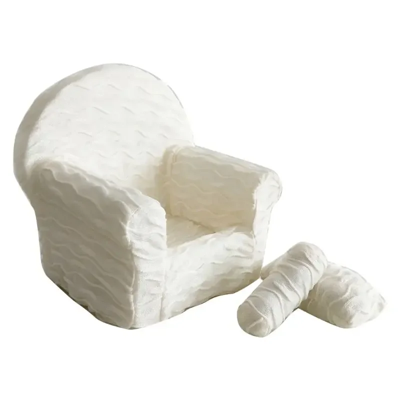 3 Pcs Newborn Photography Props Baby Posing Sofa Pillow Set Infant Photo Chair