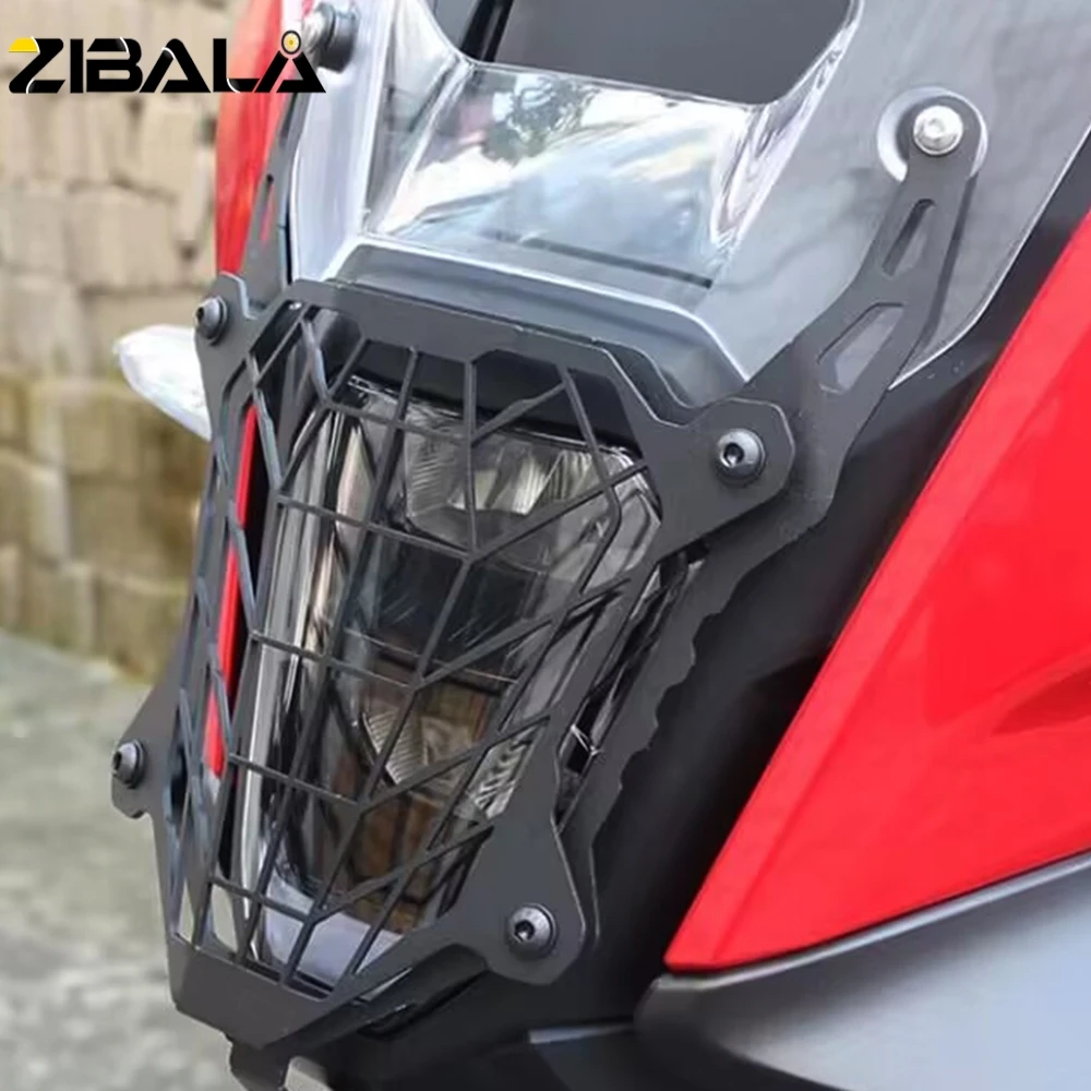 

Headlight Grille Guard For Honda NX500 NX400 2023 2024 2025 Motorcycle NX 400 500 Accessories Aluminium Head Light Protector