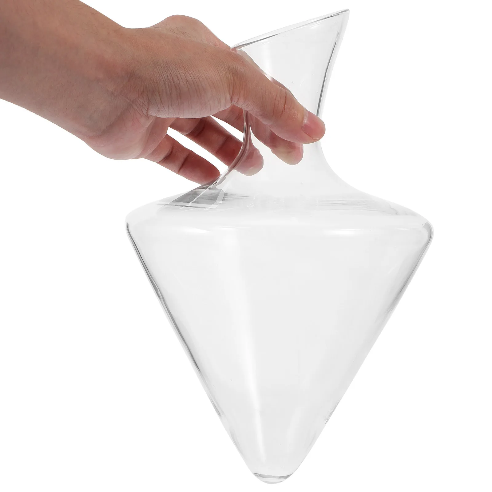 

1 шт., набор графинов для вина, прозрачный стеклянный косой диспенсер для красного вина для бара, украшения дома, подарок, классический графин премиум-класса