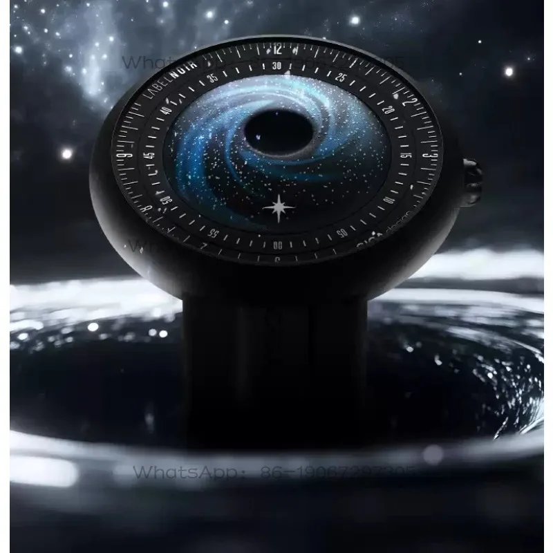 Blue Planet II Black Star Mechanical Watch Black Label Co-branded Men's Watch