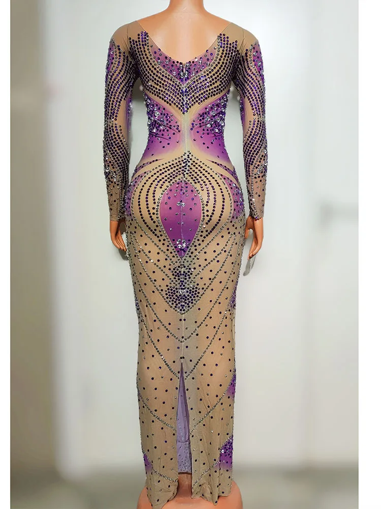 High Quality Hot Stamping Sexy Elastic Hip Hugging Dress 2024 New Fashionable Custom Women'S Clothing