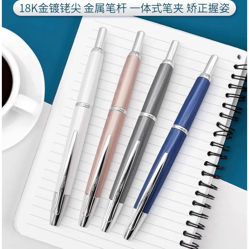 Pióro wieczne Pilot Pen Capless Decimo Original ze stalówką z 18-karatowego złota, zestaw piór do pisania, artykuły papiernicze. — zdjęcie produktu 4