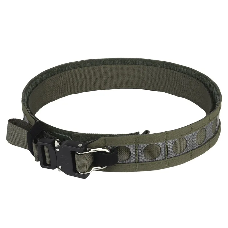 Lightweight Belt Molle Mounting Quick Release Metal Buckle Inner And Outer Double Waistband Outdoors Daily Training Equipment