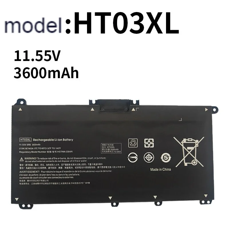 New HT03XL Battery For Pavilion HP 14-CE0025TU 14-CE0034TX 15-CS0037T 250 255 G7 HSTNN-LB8L L11421-421