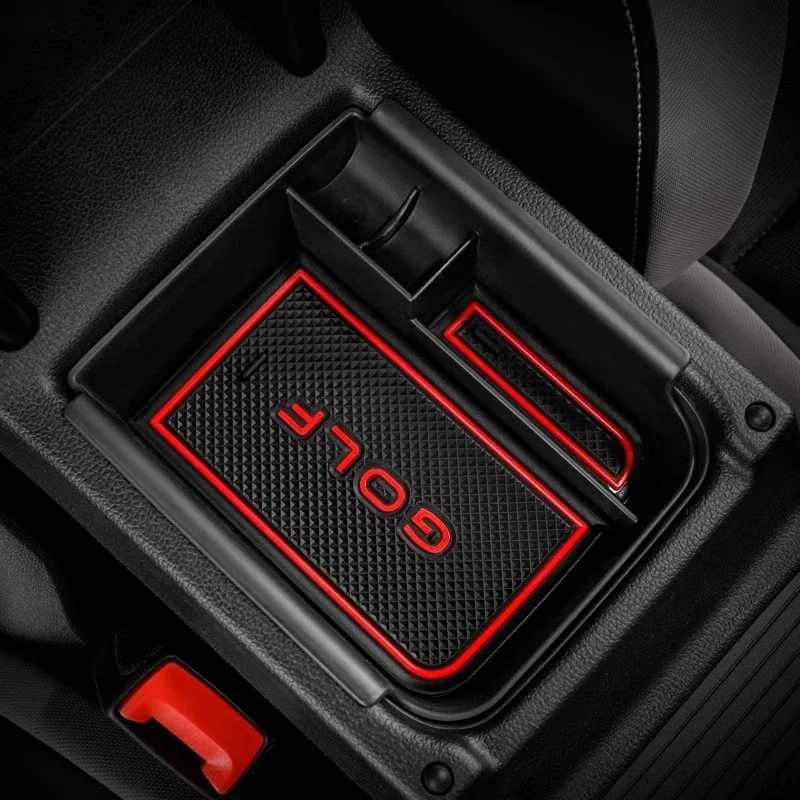 Für Volkswagen Golf 8/8,5/GTI/rline Türgriff Lagerung Box Innen Dekoration Auto Waren Lagerung Box Auto zubehör Werkzeuge MK8