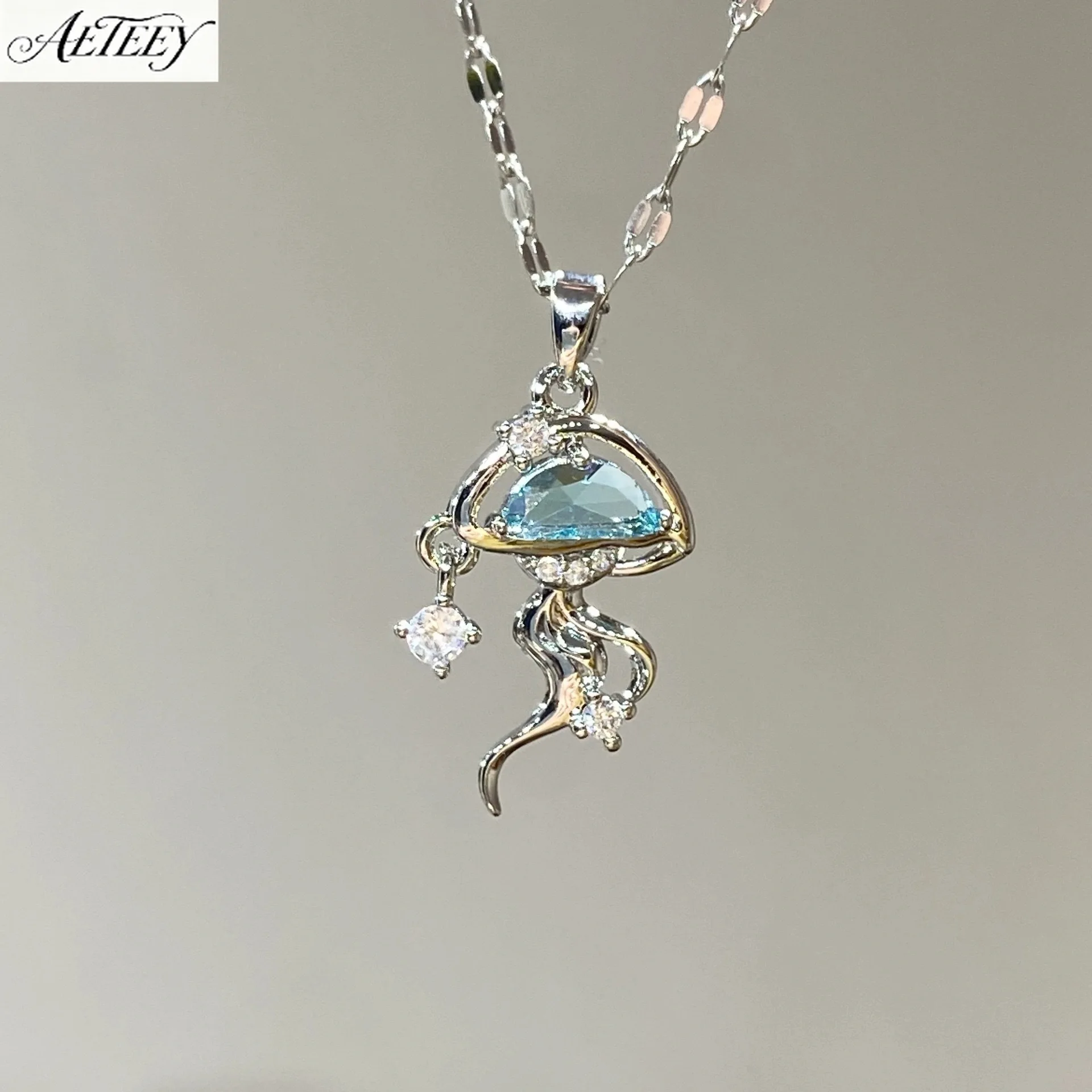 collar-de-plata-de-ley-s925-con-medusa-azul-estilo-oceanico-joyeria-delicada-para-clavicula-para-mujer