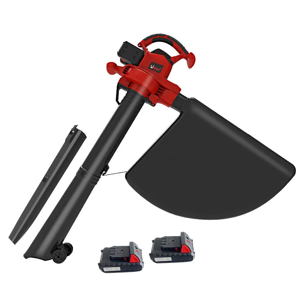 Portable Electric 20V Li-ion Garden Leaf Cleaner Cordless 3 in 1 Garden Leave Vacuum Blower