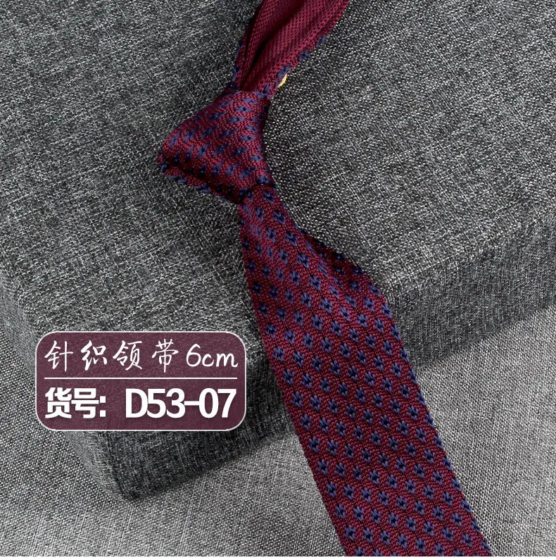 Neue Strick krawatten lässig dünne Krawatte für Party Jungen Mädchen gestrickt gestreifte Krawatte Hochzeit Krawatte für Bräutigam Hals tragen für Männer – Detail 10