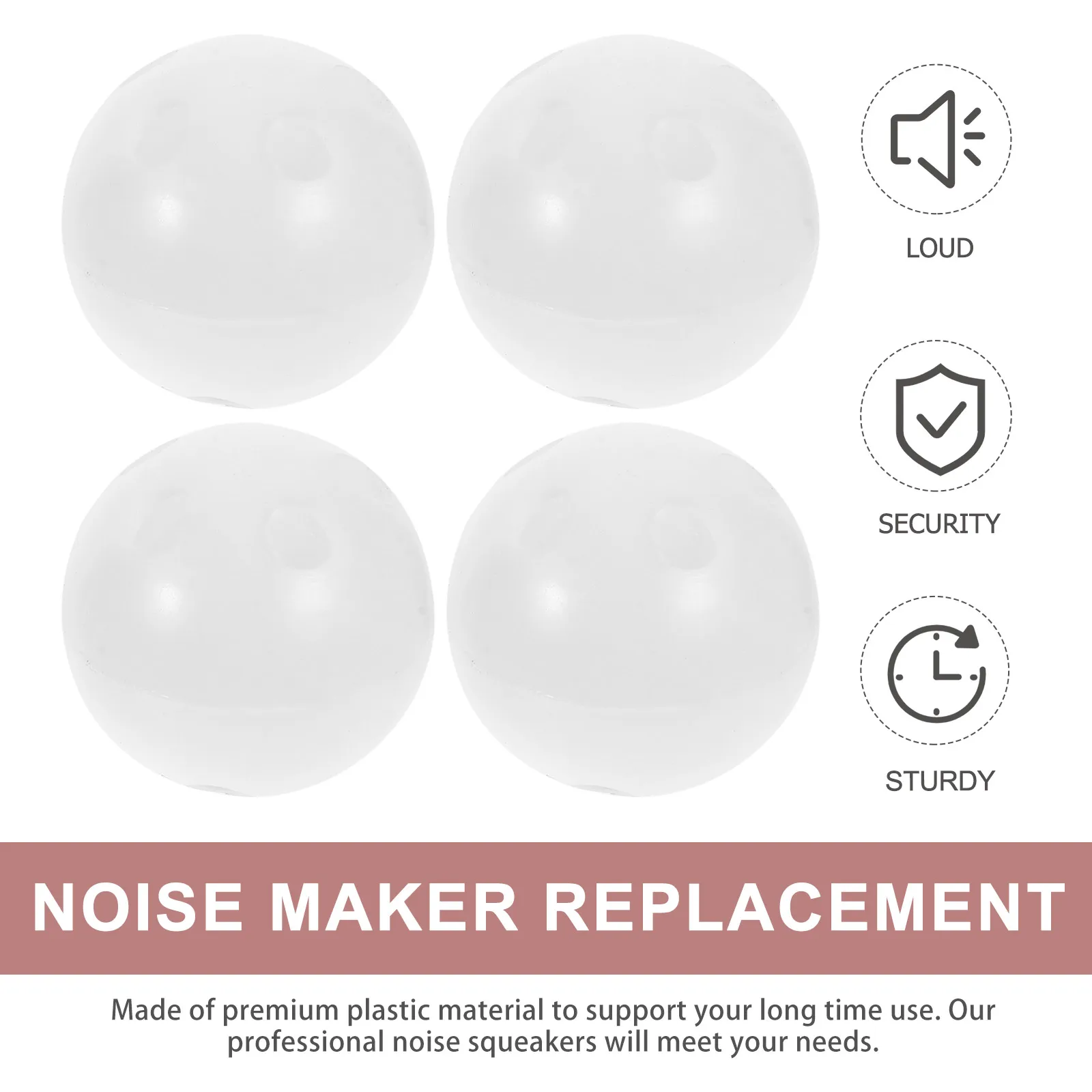おもちゃ修理用スクイーカーボールインサート交換用ノイズメーカーコンポーネントかぎ針編みベビーアクセサリーシェイクサウンドメーカーDIYパーツ