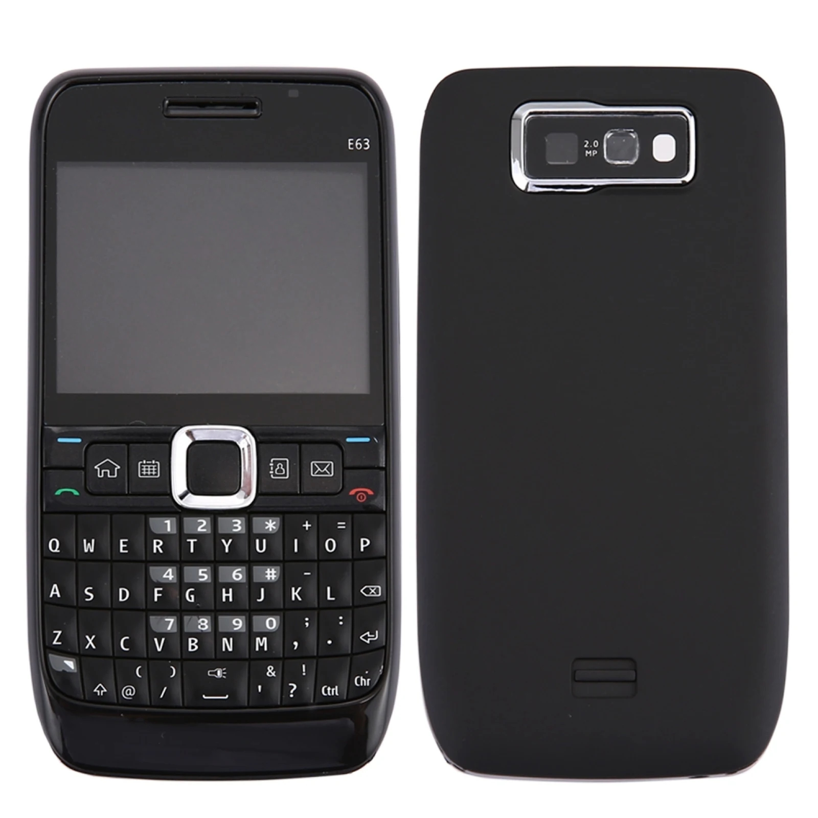 Full Housing Cover (Front Cover + Middle Frame Bezel + Battery Back Cover + Keyboard) for Nokia E63