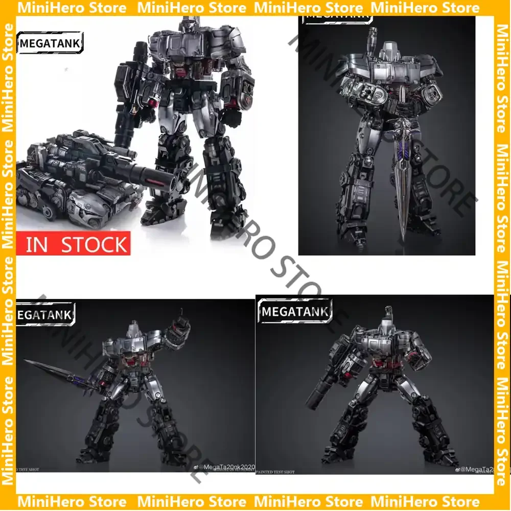 

In Stock Original TFCON Megatank MT01 Monocrat Deception DLX 1/12 Tank Action Figure Metal Alloy