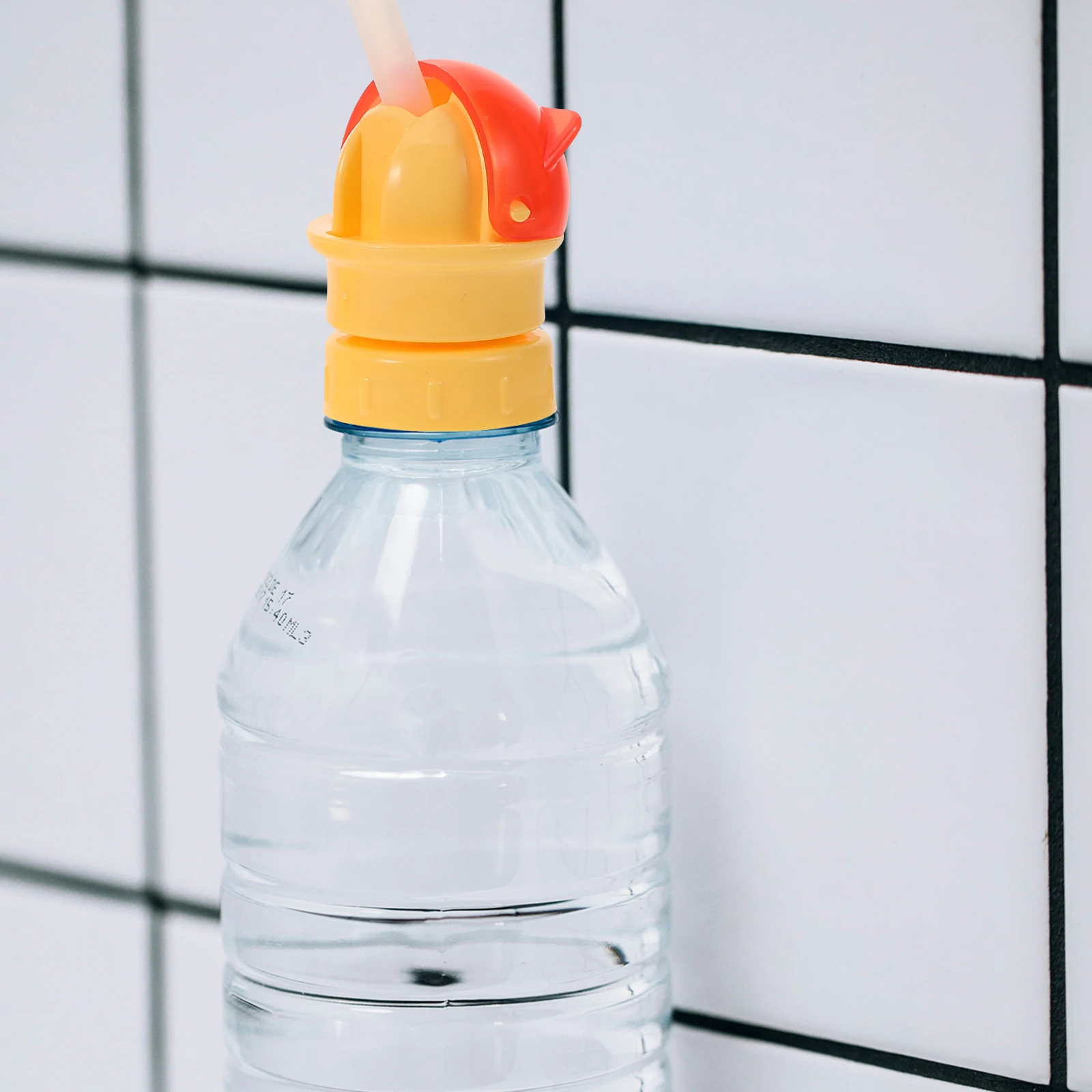 

2Pcs Water Bottle Cap Leak Proof Lid Portable Slim Design Storage Caps for Travel Water Juice Pourer Practical Bottle Cover