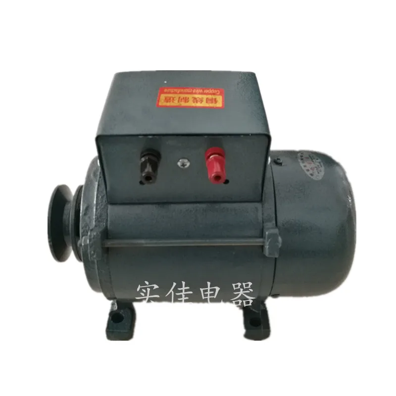 220 V Power 3500 W Small New Pure Copper Belt Wheel Type Permanent Magnet Generator With Light