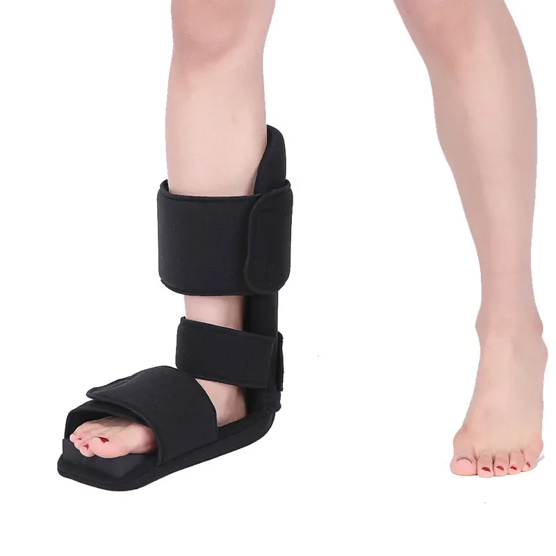 90 Degree Foot Ankle Brace-Foot Drop Night Correction Splint-For Ankle Fractures, Sprains, Dislocations