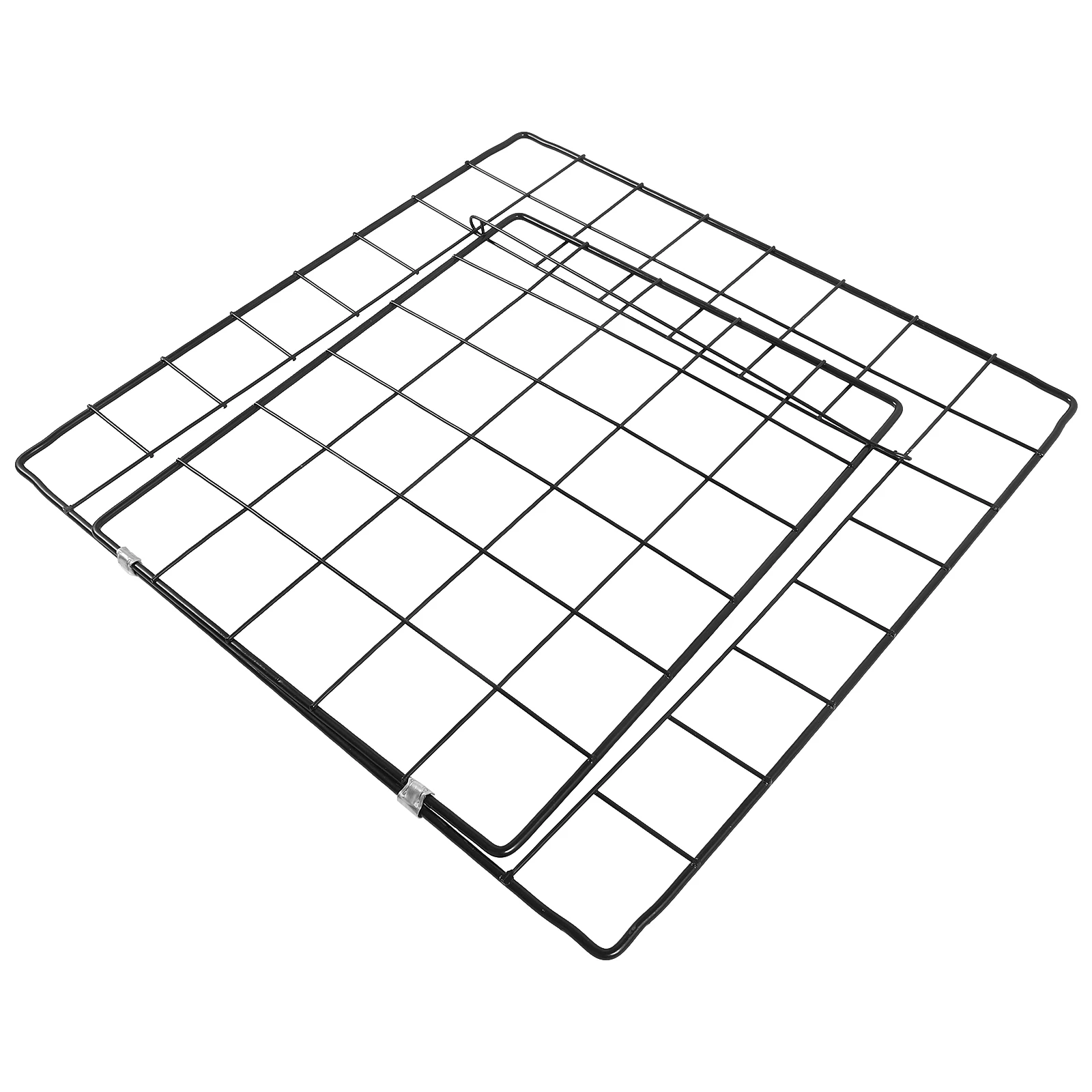 

Cat Cage Accessories Door Multifunction Flap Fencing Multifunctional Diy Pet Iron Enclosures Metal Wire Fence Baby