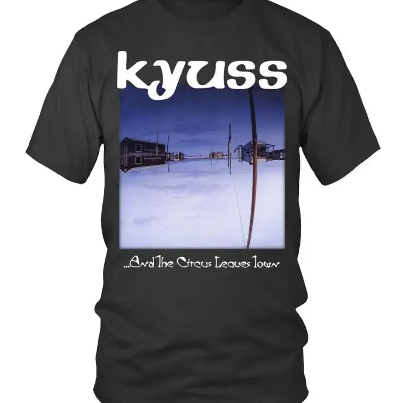 Классическая футболка Kyuss And The Circus Leaves Town, Джош Хомм, рок-футболка