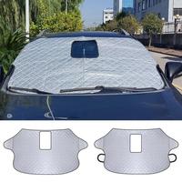 Winter Car Front Windscreen Cover Windshield Sunshade Universal Anti Snow Frost Ice Shield Dust Protector Cover Car Accessories