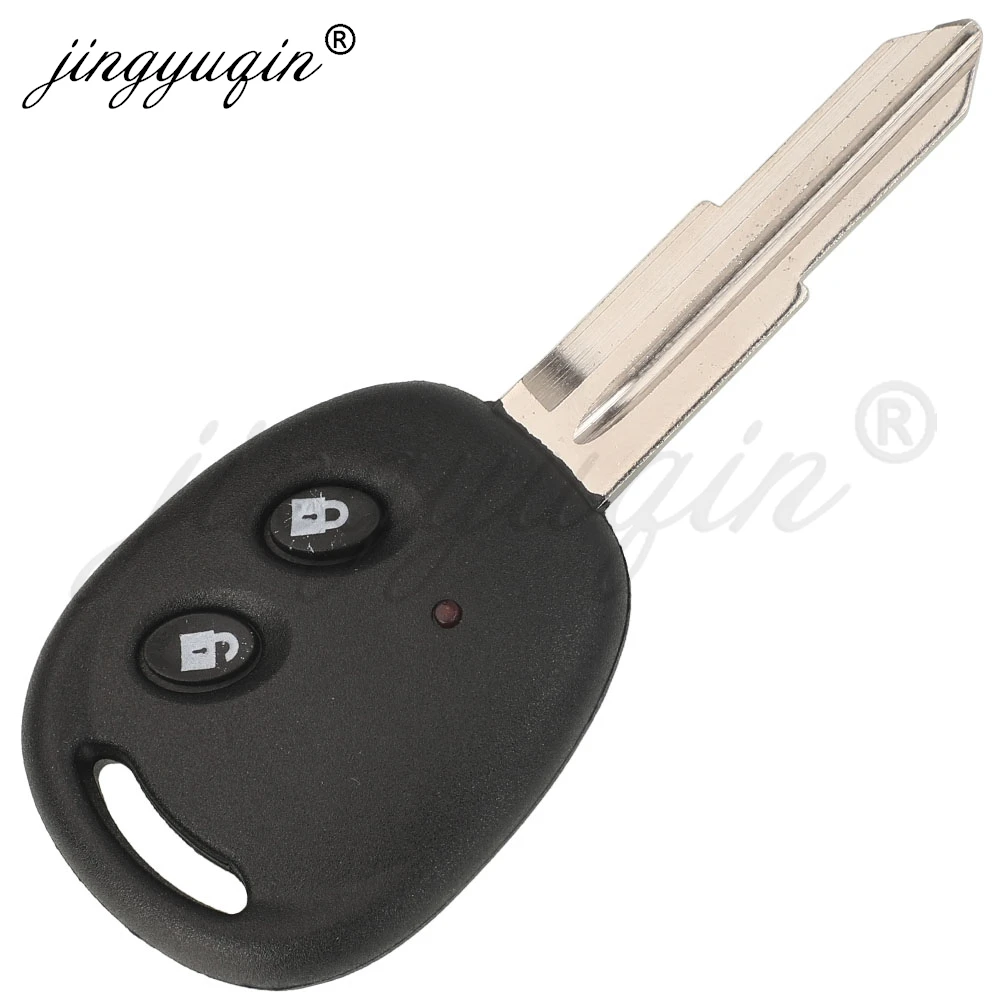 jingyuqin RK940EUT CE0678 Car Remote Key For Chevrolet Aveo Kalos Barina 2004-2008 433MHz ASK ID48 Chip Auto 2Button Key Control