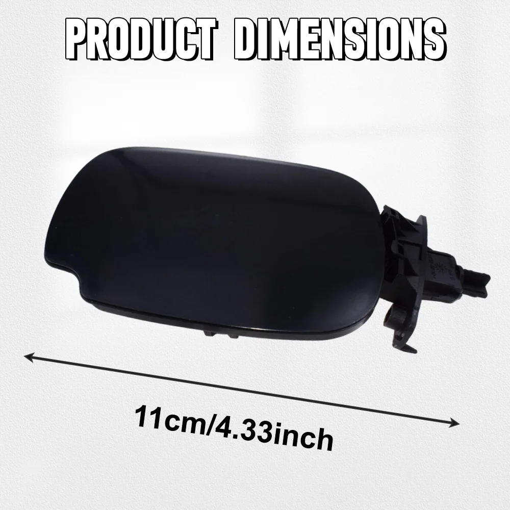 Brandstoftank Vuldop Cover Flap Scharnier Afdichting Ongeverfd Zwart voor Renault Scenic 1999 2000 2001 2002 2003 7700428371 7700838514