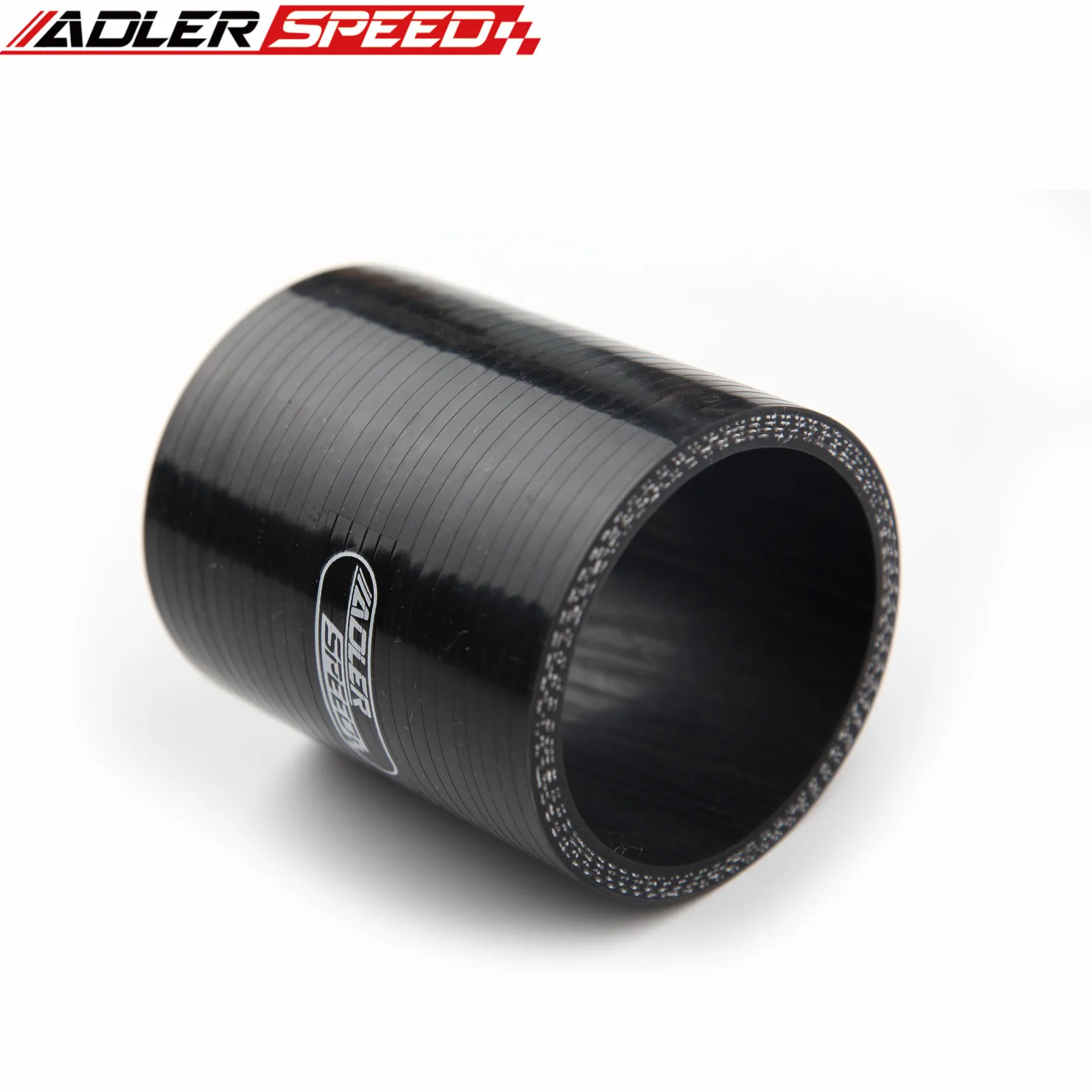 4Ply ID 38 45 51 57 63 70 76 83 89 95 102 มม.ท่อซิลิโคนตรงสีดํา Turbo Coupler ความยาวท่อ: 76.2 มม./305 มม.