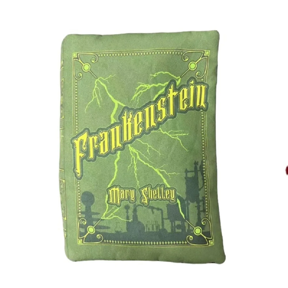 Jouet en peluche livre FRANKENSTEIN, plantes en peluche douces, jouet en peluche d'halloween pour enfants, poupée de décoration d'halloween, cadeaux de dessin animé, nouvelle collection 2025