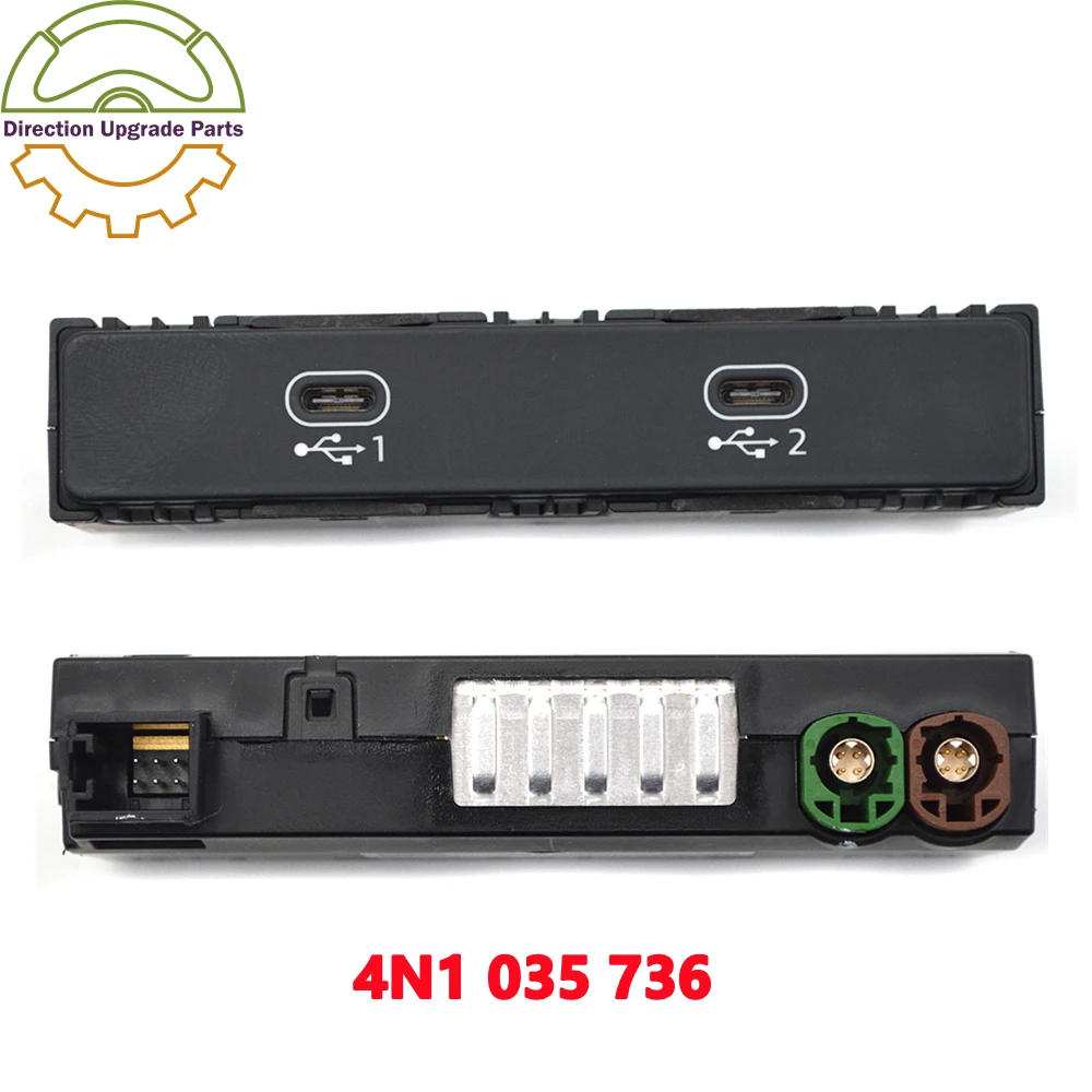 

4N0 035 722 4N1 035 722 736 954 для Audi A6 A7 A8 Q8 переключатель CarPlay два USB Type-C Type C двойной порт USB Type-C