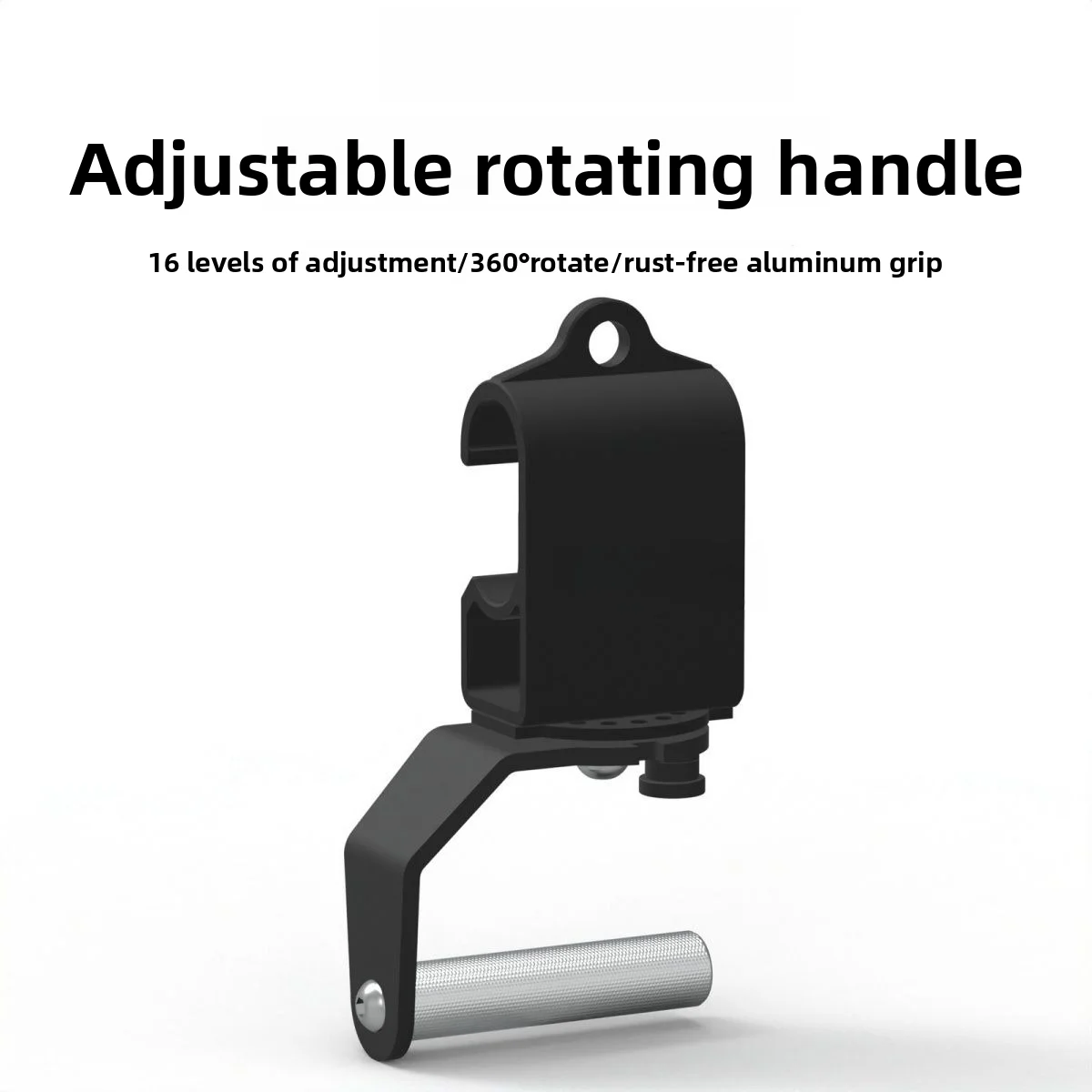 Universal Swivel Gym Handle Adjustable Rotating Grip, Pull Up Handle, Cable Accessories for Lat Pulldown Machine