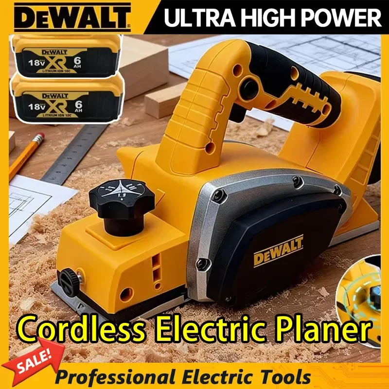 DeWALT Brushless Electric Planer 15000RPM Cordless Router Trimmer Handheld Woodworking Power Tools For DeWALT