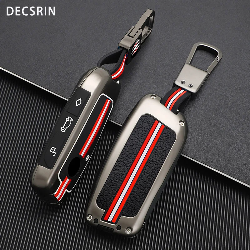 Zink legierung Autos chl üssel Fall Abdeckung Shell Fob für BMW i7 x7 g07 lci ix i20 x1 u11 7 series g70 g09 xm u06 g81 m3 Autozubehör