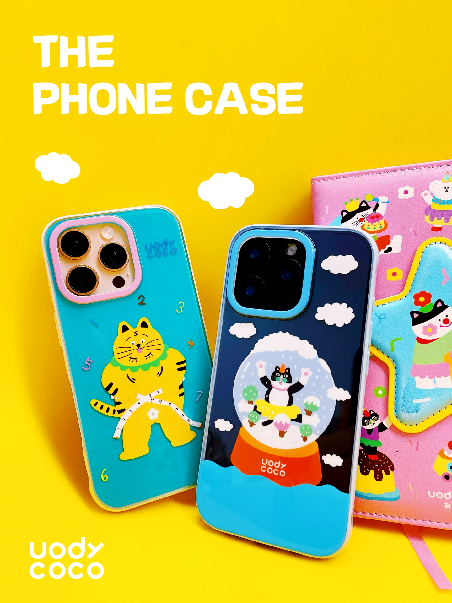 

UODY Original Cute Cartoon Illustration Phone Case for iPhone 6 pro Max New Model iPhone 7 pro Personalized Design We...