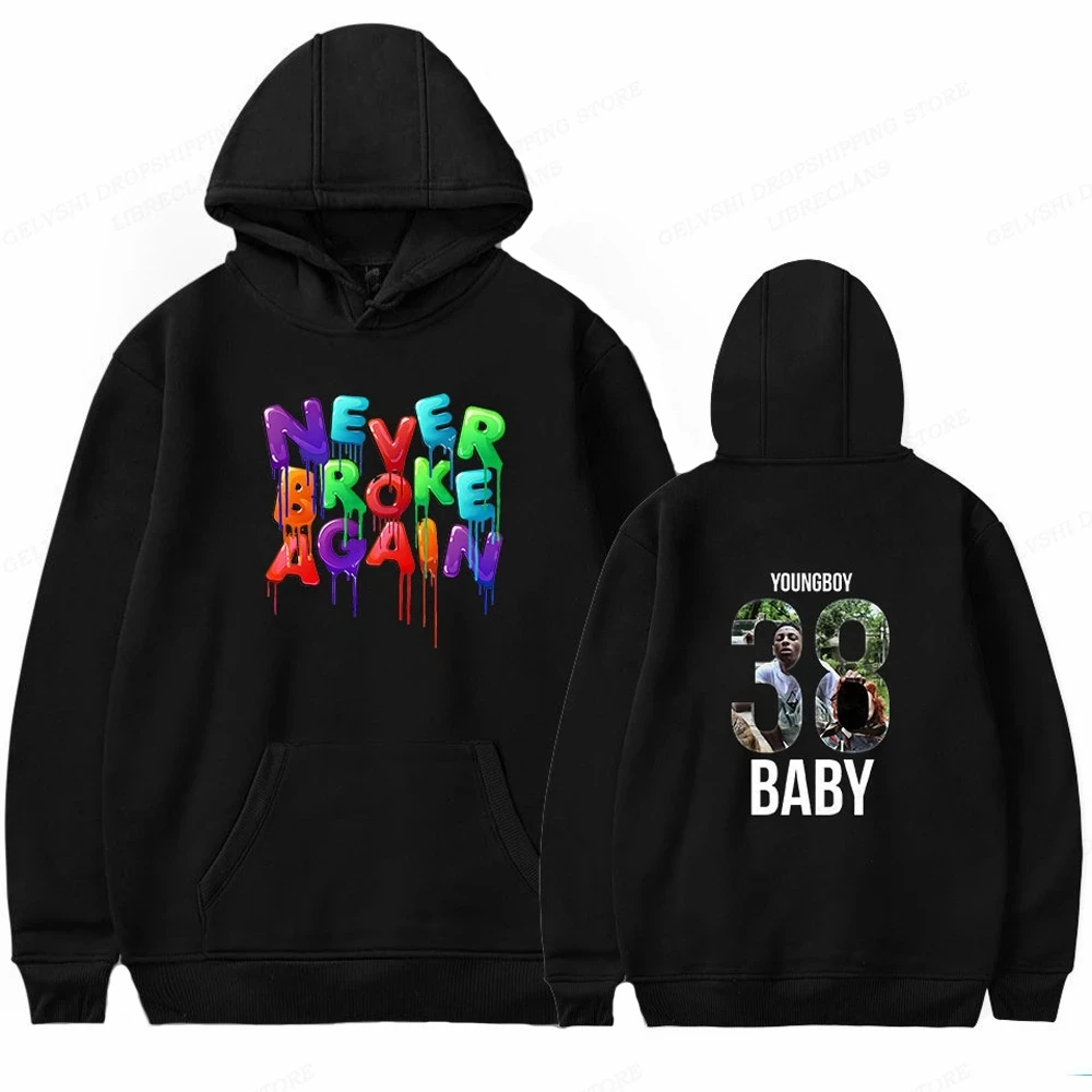 Sweatshirts Never Broke Again Hoodies Men's Hoodie Hip Hop Sweatshirt Boys Coat Sweatshirt Clothing Rapper YoungBoy Hoodies