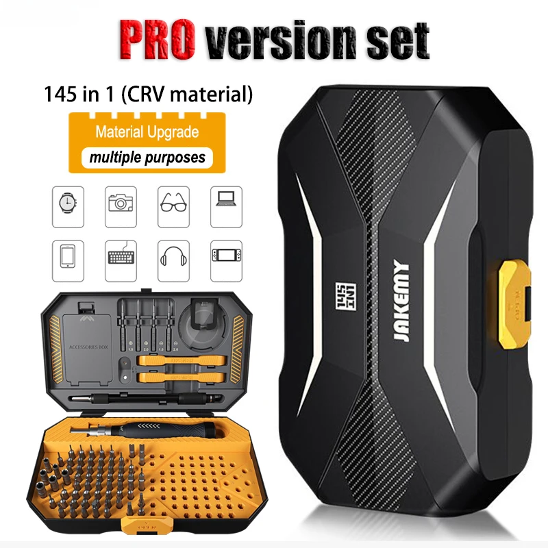 152 In 1 Magnetic Precision Screwdriver Set Hex Phillips Magnetic Bits For iPhone PC Professional Repair Hand Tool Screwdriver image 3