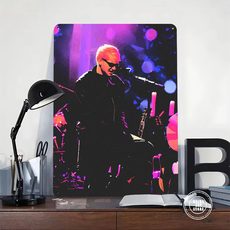 Alice in Chains 3D Texture Metal Poster Customized Wall Art Tin Sign Gift for Mancave Home Decoration Garage Accessories House