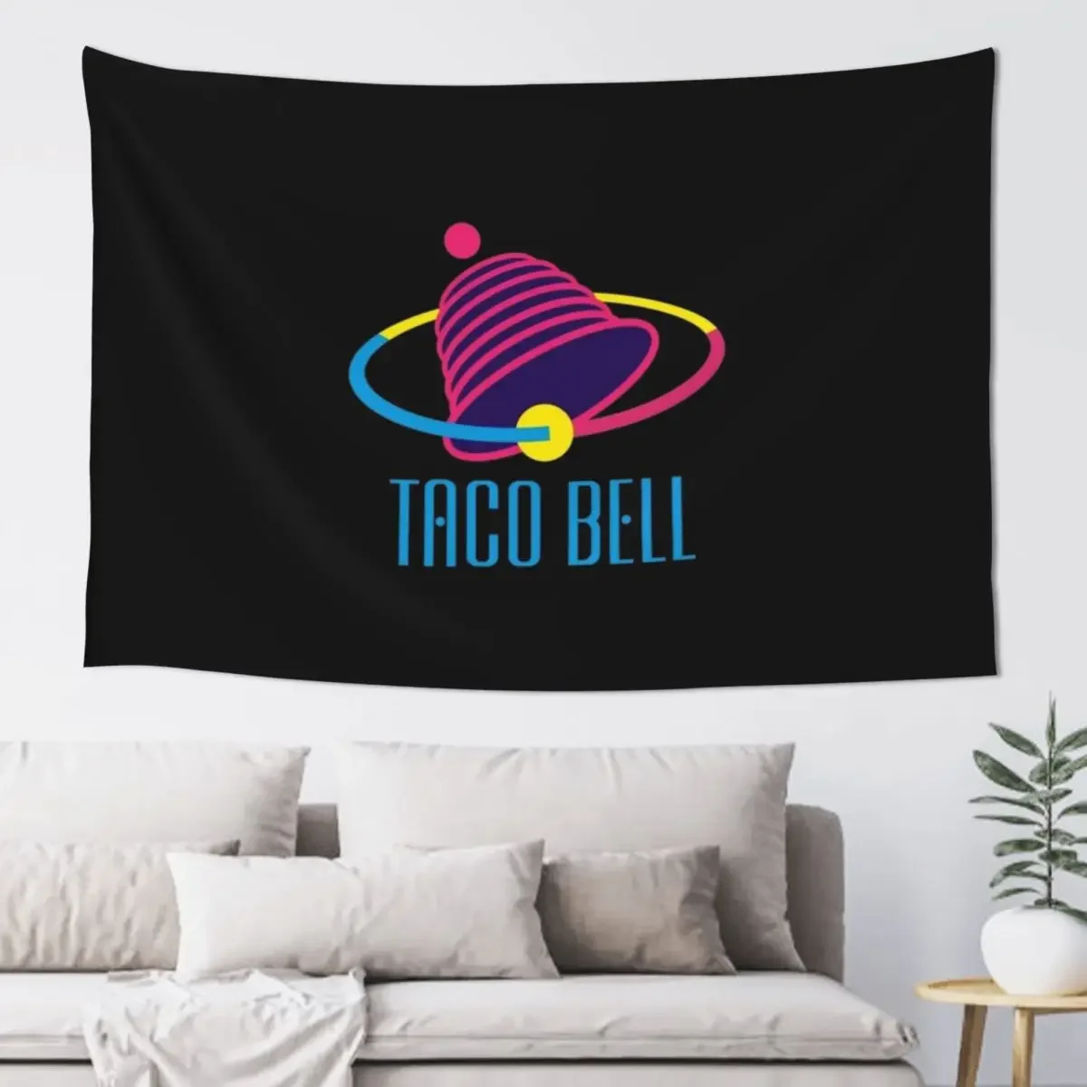 Taco Bell Tapestry Home Decoration Accessories Aesthetic Room Decorations Carpet Wall Tapestry