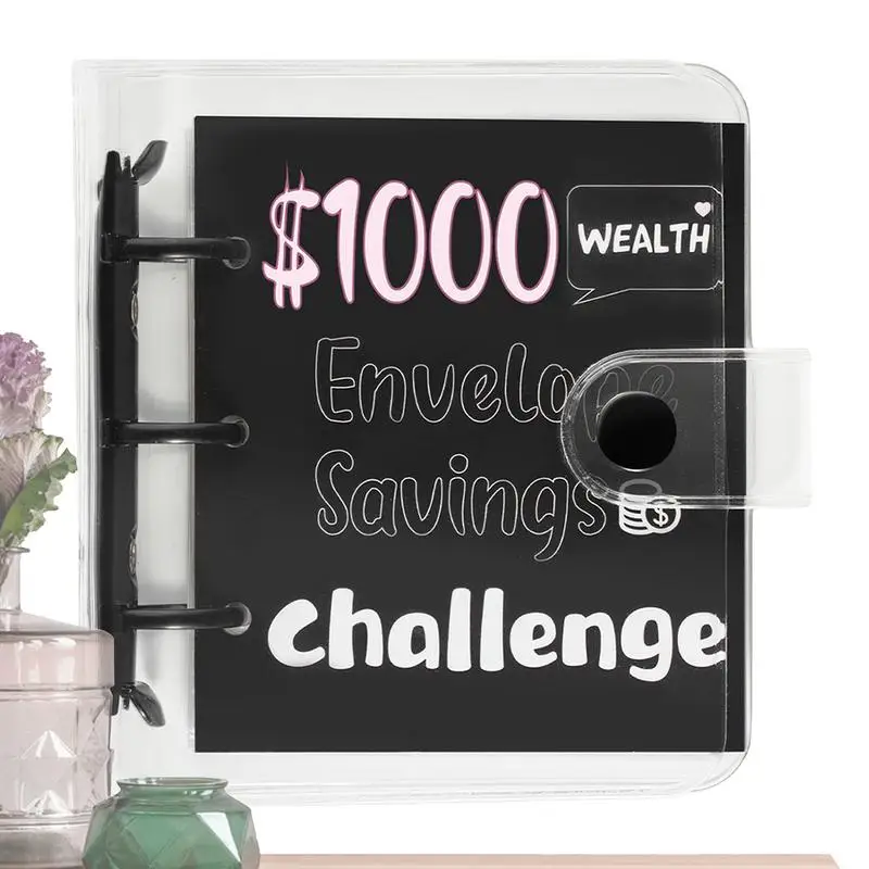 Savings Challenges Book 25 Envelopes Challenge Binder Fun And Easy Way 1000  Cash Saving Planner Receipts And Bills Organization