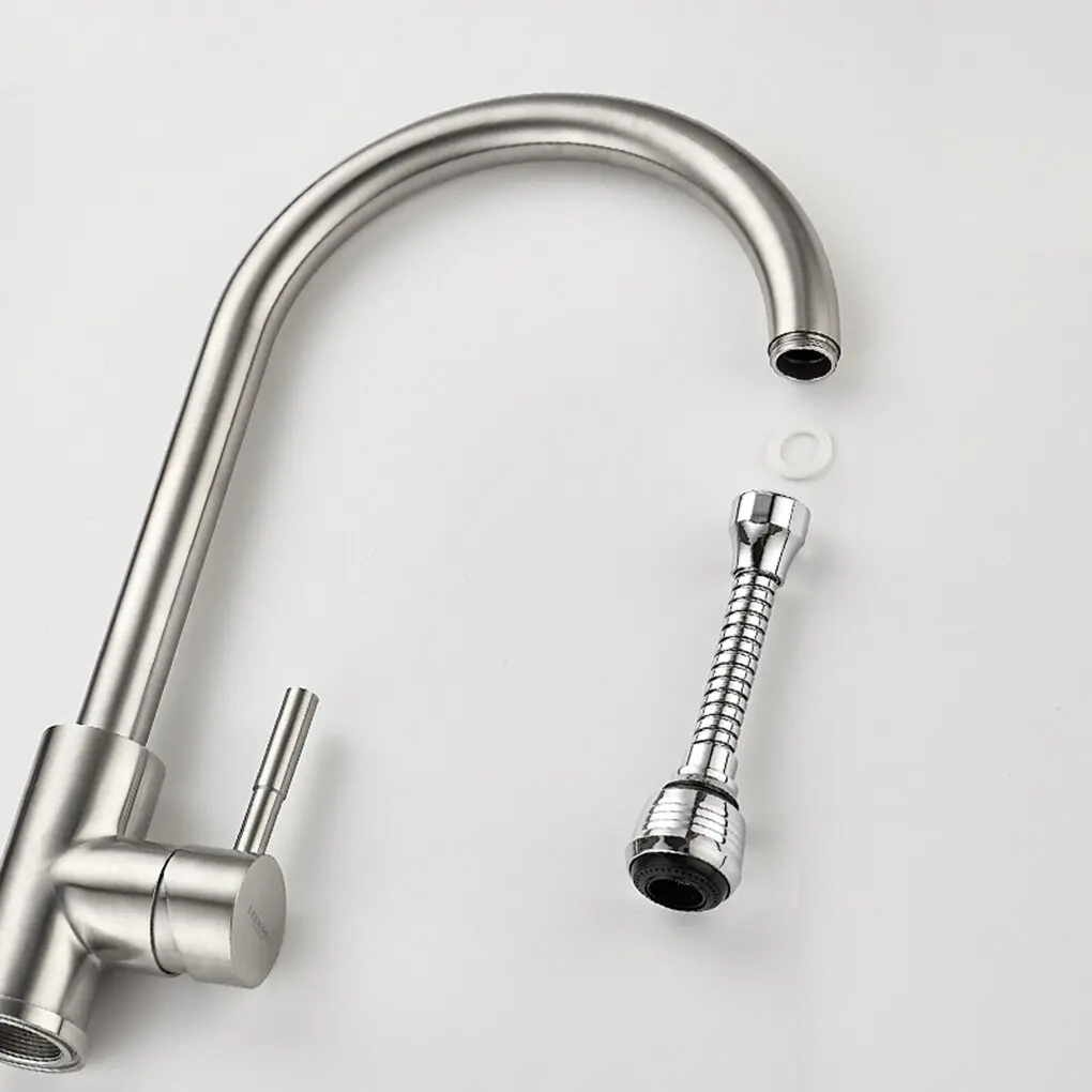 Grifos de plástico para cocina y baño, extensor de grifo ajustable giratorio, válvula de derrame, filtro de ducha, ahorro de agua