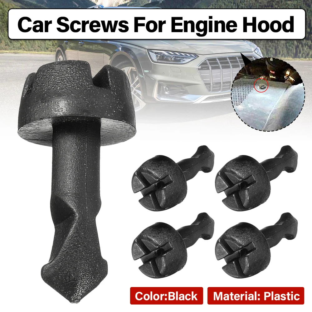 5x Engine Cover Cylinder Head Clips Lock Pin Screw Sealing Stud N90642001 For Audi A4 A6 A8 For VW Passat B5 For Skoda For Seat